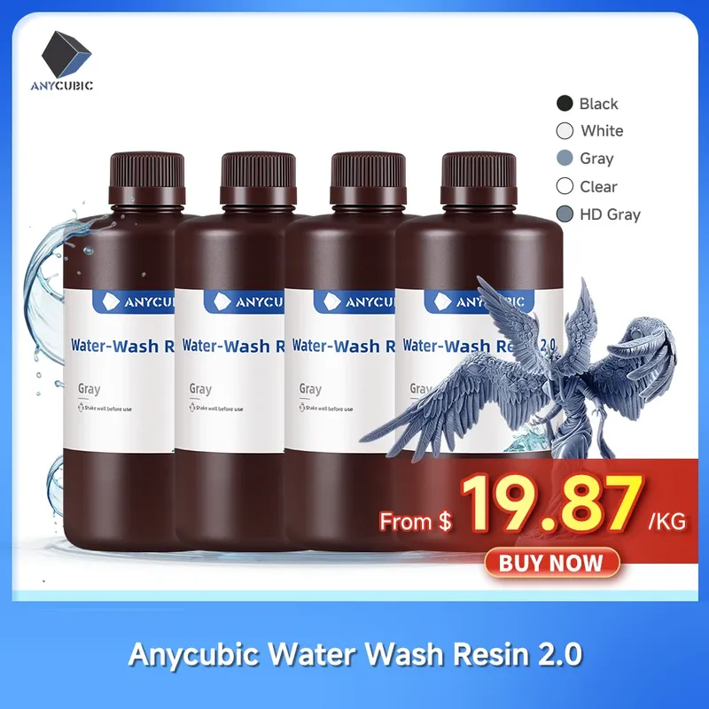 Wasserwaschharz 2 bis 4 kg hohe Genauigkeit
