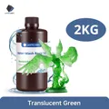 Wasserwaschharz 2 bis 4 kg hohe Genauigkeit – Farbe Tran-Green 2kg