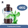 Wasserwaschharz 2 bis 4 kg hohe Genauigkeit – Farbe Tran-Green 4kg
