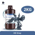 Wasserwaschharz geruchsarm viskos hochpräzise – Farbe 2kg HD Gray