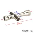 Werkzeugschlüssel 4-in-1 für M2-M4 Muttern – 3