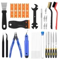 Werkzeugset 40 Teile für 3D Druck Reinigung und Veredelung – Farbe 40PCSTool Kit