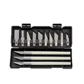 Werkzeugset Schleifen Entgraten Gravieren für 3D Modelle – Farbe carving knife A