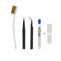 Werkzeugset Trimm-Bürste Reinigungsnadel Pinzette Zange – Farbe Set 04