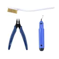 Werkzeugset Trimm-Messer Schaber Reinigungsnadel Pinzette Zange – Farbe Kit 7