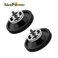 Zahnräder Stahl gehärtet für Bambu Lab H2D Dual-Extruder 3D-Drucker – Farbe 2pcs